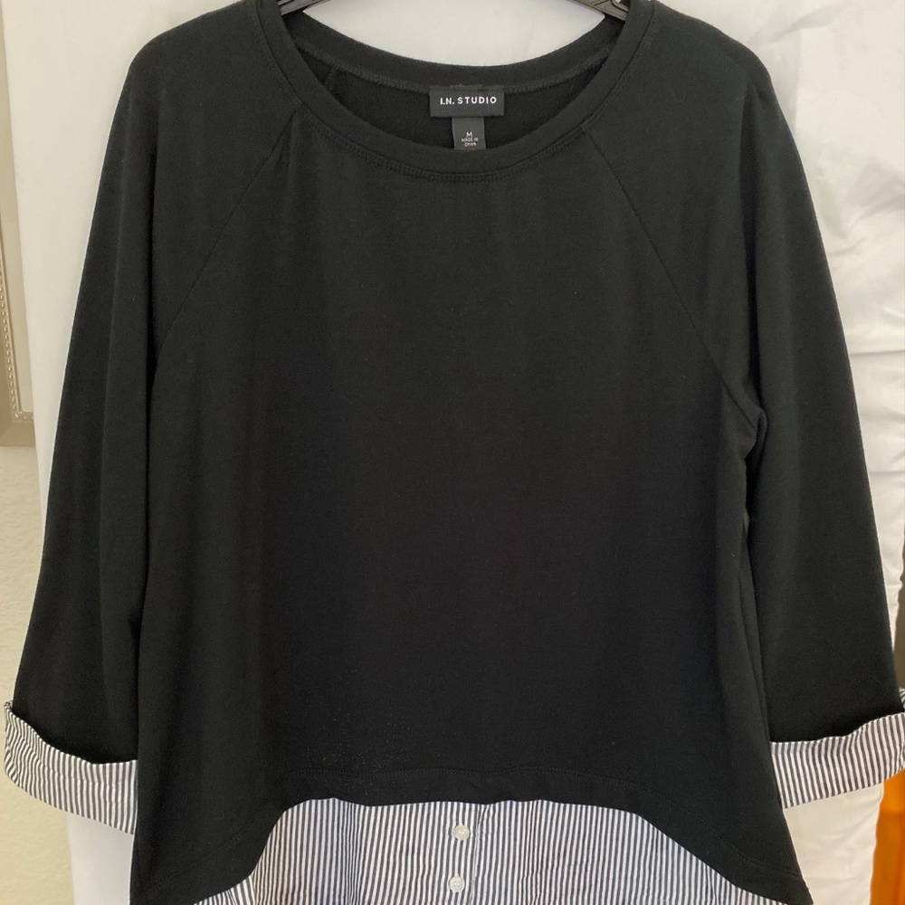 Black and White I.N Studio blouse